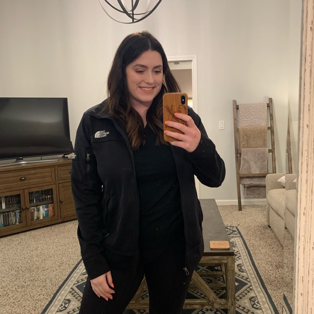 Black North Face Jacket